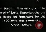 Image of open pit iron mines Minnesota United States USA, 1924, second 46 stock footage video 65675030553