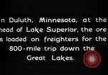 Image of open pit iron mines Minnesota United States USA, 1924, second 47 stock footage video 65675030553