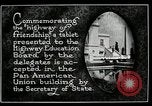 Image of Highway of Friendship plaque Washington DC USA, 1925, second 3 stock footage video 65675030560