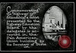 Image of Highway of Friendship plaque Washington DC USA, 1925, second 5 stock footage video 65675030560