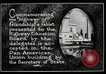 Image of Highway of Friendship plaque Washington DC USA, 1925, second 10 stock footage video 65675030560