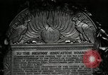 Image of Highway of Friendship plaque Washington DC USA, 1925, second 46 stock footage video 65675030560
