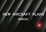 Standbild Goodyear Flugzeugteile Anlage Akron Ohio USA, 1941, aus Sekunde 3 historischem Filmmaterial Videoclip 65675030567