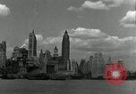 Image of New York Harbor New York City USA, 1948, second 9 stock footage video 65675030573