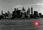 Image of Manhattan and UN Headquarters construction New York City USA, 1948, second 16 stock footage video 65675030574