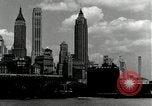 Image of Manhattan and UN Headquarters construction New York City USA, 1948, second 17 stock footage video 65675030574