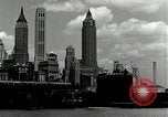Image of Manhattan and UN Headquarters construction New York City USA, 1948, second 18 stock footage video 65675030574