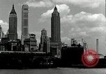 Image of Manhattan and UN Headquarters construction New York City USA, 1948, second 19 stock footage video 65675030574