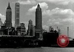 Image of Manhattan and UN Headquarters construction New York City USA, 1948, second 20 stock footage video 65675030574