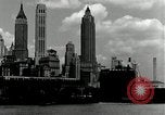 Image of Manhattan and UN Headquarters construction New York City USA, 1948, second 22 stock footage video 65675030574