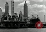 Image of Manhattan and UN Headquarters construction New York City USA, 1948, second 25 stock footage video 65675030574