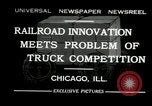 Image of automobile delivery by trains Chicago Illinois USA, 1932, second 1 stock footage video 65675030580