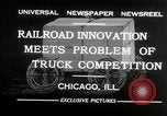 Image of automobile delivery by trains Chicago Illinois USA, 1932, second 9 stock footage video 65675030580