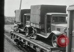 Image of automobile delivery by trains Chicago Illinois USA, 1932, second 41 stock footage video 65675030580