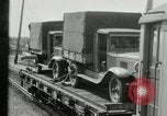 Image of automobile delivery by trains Chicago Illinois USA, 1932, second 42 stock footage video 65675030580