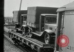 Image of automobile delivery by trains Chicago Illinois USA, 1932, second 44 stock footage video 65675030580