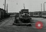 Image of automobile delivery by trains Chicago Illinois USA, 1932, second 50 stock footage video 65675030580