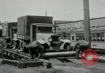 Image of automobile delivery by trains Chicago Illinois USA, 1932, second 60 stock footage video 65675030580
