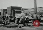 Image of automobile delivery by trains Chicago Illinois USA, 1932, second 62 stock footage video 65675030580