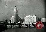 Standbild Ansichten von Columbus und Cleveland Ohio Ohio United States USA, 1951, aus Sekunde 42 historischem Filmmaterial Videoclip 65675030583