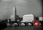 Standbild Ansichten von Columbus und Cleveland Ohio Ohio United States USA, 1951, aus Sekunde 44 historischem Filmmaterial Videoclip 65675030583
