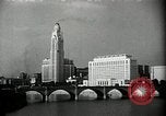 Standbild Ansichten von Columbus und Cleveland Ohio Ohio United States USA, 1951, aus Sekunde 45 historischem Filmmaterial Videoclip 65675030583