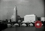 Standbild Ansichten von Columbus und Cleveland Ohio Ohio United States USA, 1951, aus Sekunde 46 historischem Filmmaterial Videoclip 65675030583