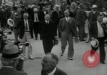 Standbild US-Präsident Herbert Hoover Pine Canyon California USA, 1934, aus Sekunde 12 historischem Filmmaterial Videoclip 65675030593