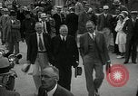 Standbild US-Präsident Herbert Hoover Pine Canyon California USA, 1934, aus Sekunde 14 historischem Filmmaterial Videoclip 65675030593