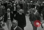 Standbild US-Präsident Herbert Hoover Pine Canyon California USA, 1934, aus Sekunde 15 historischem Filmmaterial Videoclip 65675030593