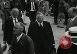 Standbild US-Präsident Herbert Hoover Pine Canyon California USA, 1934, aus Sekunde 17 historischem Filmmaterial Videoclip 65675030593