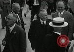 Standbild US-Präsident Herbert Hoover Pine Canyon California USA, 1934, aus Sekunde 18 historischem Filmmaterial Videoclip 65675030593