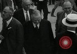 Standbild US-Präsident Herbert Hoover Pine Canyon California USA, 1934, aus Sekunde 19 historischem Filmmaterial Videoclip 65675030593