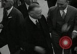 Standbild US-Präsident Herbert Hoover Pine Canyon California USA, 1934, aus Sekunde 20 historischem Filmmaterial Videoclip 65675030593