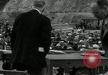 Standbild US-Präsident Herbert Hoover Pine Canyon California USA, 1934, aus Sekunde 30 historischem Filmmaterial Videoclip 65675030593