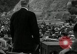 Standbild US-Präsident Herbert Hoover Pine Canyon California USA, 1934, aus Sekunde 32 historischem Filmmaterial Videoclip 65675030593