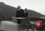 Standbild US-Präsident Herbert Hoover Pine Canyon California USA, 1934, aus Sekunde 34 historischem Filmmaterial Videoclip 65675030593