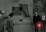 Standbild US-Präsident Herbert Hoover Pine Canyon California USA, 1934, aus Sekunde 41 historischem Filmmaterial Videoclip 65675030593