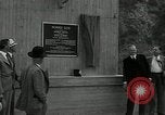 Standbild US-Präsident Herbert Hoover Pine Canyon California USA, 1934, aus Sekunde 43 historischem Filmmaterial Videoclip 65675030593