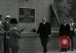 Standbild US-Präsident Herbert Hoover Pine Canyon California USA, 1934, aus Sekunde 47 historischem Filmmaterial Videoclip 65675030593
