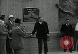 Standbild US-Präsident Herbert Hoover Pine Canyon California USA, 1934, aus Sekunde 48 historischem Filmmaterial Videoclip 65675030593