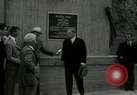 Standbild US-Präsident Herbert Hoover Pine Canyon California USA, 1934, aus Sekunde 55 historischem Filmmaterial Videoclip 65675030593