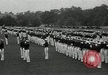 Image of Naval Academy Colors Presentation Annapolis Maryland USA, 1934, second 54 stock footage video 65675030595