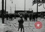 Image of auto employees on strike Toledo Ohio USA, 1934, second 35 stock footage video 65675030597