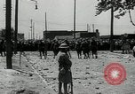 Image of auto employees on strike Toledo Ohio USA, 1934, second 38 stock footage video 65675030597