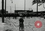 Image of auto employees on strike Toledo Ohio USA, 1934, second 40 stock footage video 65675030597
