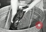 Standbild der HaUSArbeit ohne Strom Saint Clairsville Ohio USA, 1940, aus Sekunde 49 historischem Filmmaterial Videoclip 65675030602