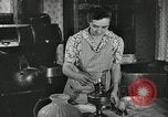 Image of farm family in evening Saint Clairsville Ohio USA, 1940, second 27 stock footage video 65675030605