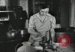 Image of farm family in evening Saint Clairsville Ohio USA, 1940, second 28 stock footage video 65675030605