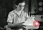 Image of farm family in evening Saint Clairsville Ohio USA, 1940, second 36 stock footage video 65675030605